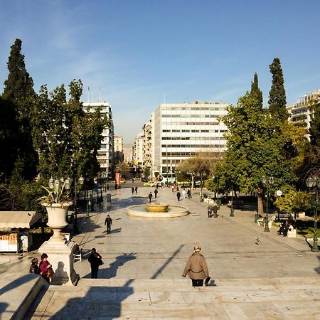 Athens Stylish Studio In Front Of Syntagma Metro Stop For 2 Eksteriør billede