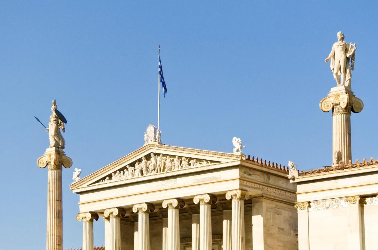 Athens Stylish Studio In Front Of Syntagma Metro Stop For 2 Eksteriør billede