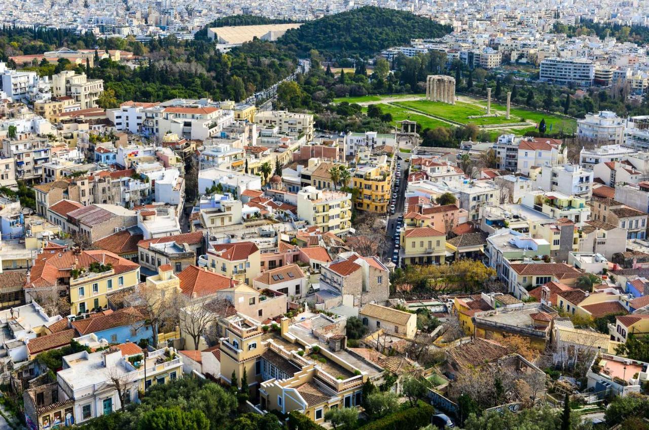 Athens Stylish Studio In Front Of Syntagma Metro Stop For 2 Eksteriør billede