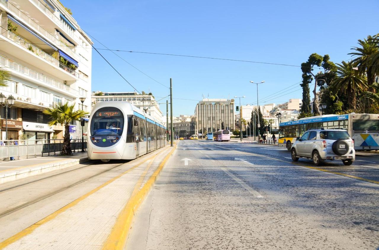 Athens Stylish Studio In Front Of Syntagma Metro Stop For 2 Eksteriør billede